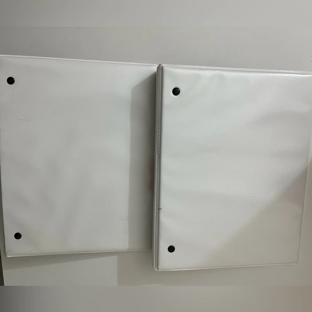 2 Mini 1 Inch Binders